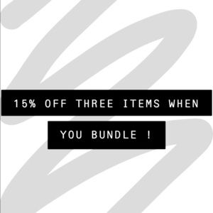 BUNDLE DISCOUNT